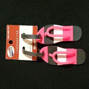 NWT Flip flop Luggage ID tags